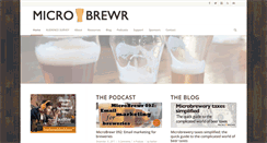 Desktop Screenshot of microbrewr.com